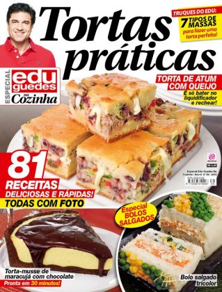 Revista Tortas Pr Ticas Julho Edu Guedes Receitas Edu Guedes Site Oficial